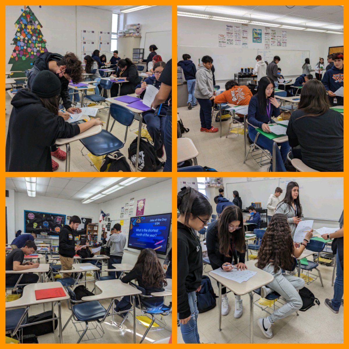 Mrs_Ritch's tweet image. Love when a lesson turns out so much better than planned! 
Amazing conversations with on topic vocabulary, peer teaching, using notes, and interacting with a different person for each question on the review! 
#HighExpectations
#FactoringFun
#FORtheValley