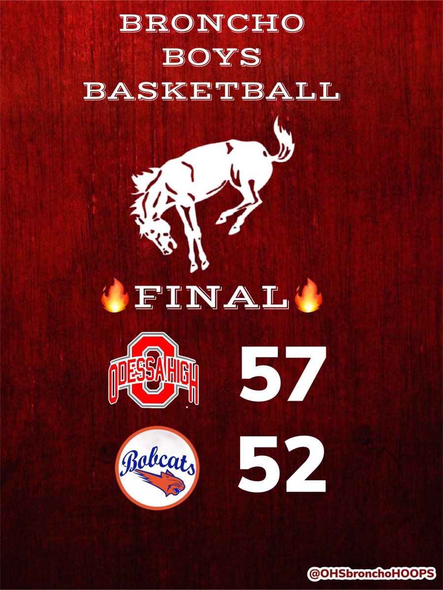 Odessa High Boy’s Basketball (@ohsbronchohoops) on Twitter photo Huge OT win over San Angelo Central! Proud of our teams effort! <a href="/OA_Sports/">OA Sports</a> <a href="/hoopinsider/">Hoopinsider</a> <a href="/KaylerSmithTV/">Kayler Smith - WDTN</a> <a href="/ECISDAthletics/">EctorCountyISDAthletics</a> <a href="/BigRedBronchos/">Odessa High School</a> @cbs7sports <a href="/NewsWest9Sports/">NewsWest 9 Sports</a> Huge OT win over San Angelo Central! Proud of our teams effort! <a href="/OA_Sports/">OA Sports</a> <a href="/hoopinsider/">Hoopinsider</a> <a href="/KaylerSmithTV/">Kayler Smith - WDTN</a> <a href="/ECISDAthletics/">EctorCountyISDAthletics</a> <a href="/BigRedBronchos/">Odessa High School</a> @cbs7sports <a href="/NewsWest9Sports/">NewsWest 9 Sports</a>