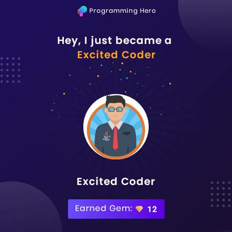 Agnes2Grey's tweet image. Enjoy a personalized, fun, and interactive learning process while becoming a Programming Hero.
#ProgrammingHero #Programming #Coding