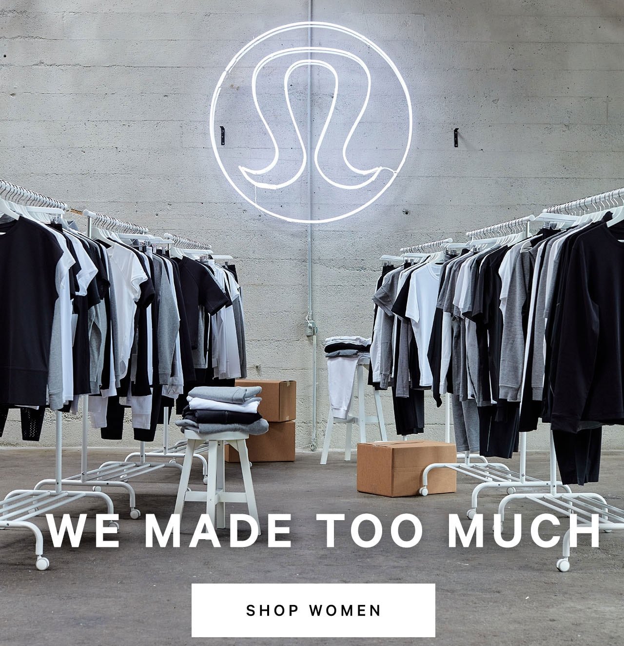 Lululemon we made too on sale much women