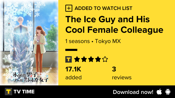 I've just started following The Ice Guy and His Cool Female Colleague tvtime.com/r/2H6px #tvtime