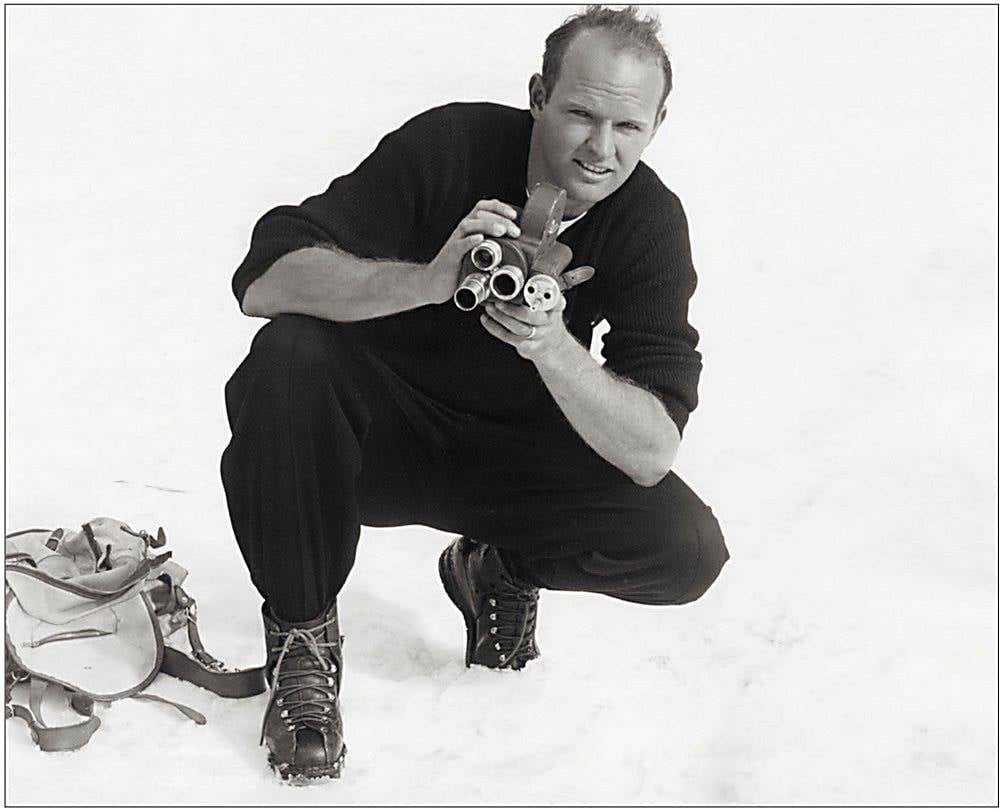 'Adventure is the invitation to common people to become uncommon.'
- Warren Miller

The legendary #WarrenMiller, American ski & snowboard filmaker & director, passed on this day 2018. His films still play in ski lodges and winter playgrounds all over the world.