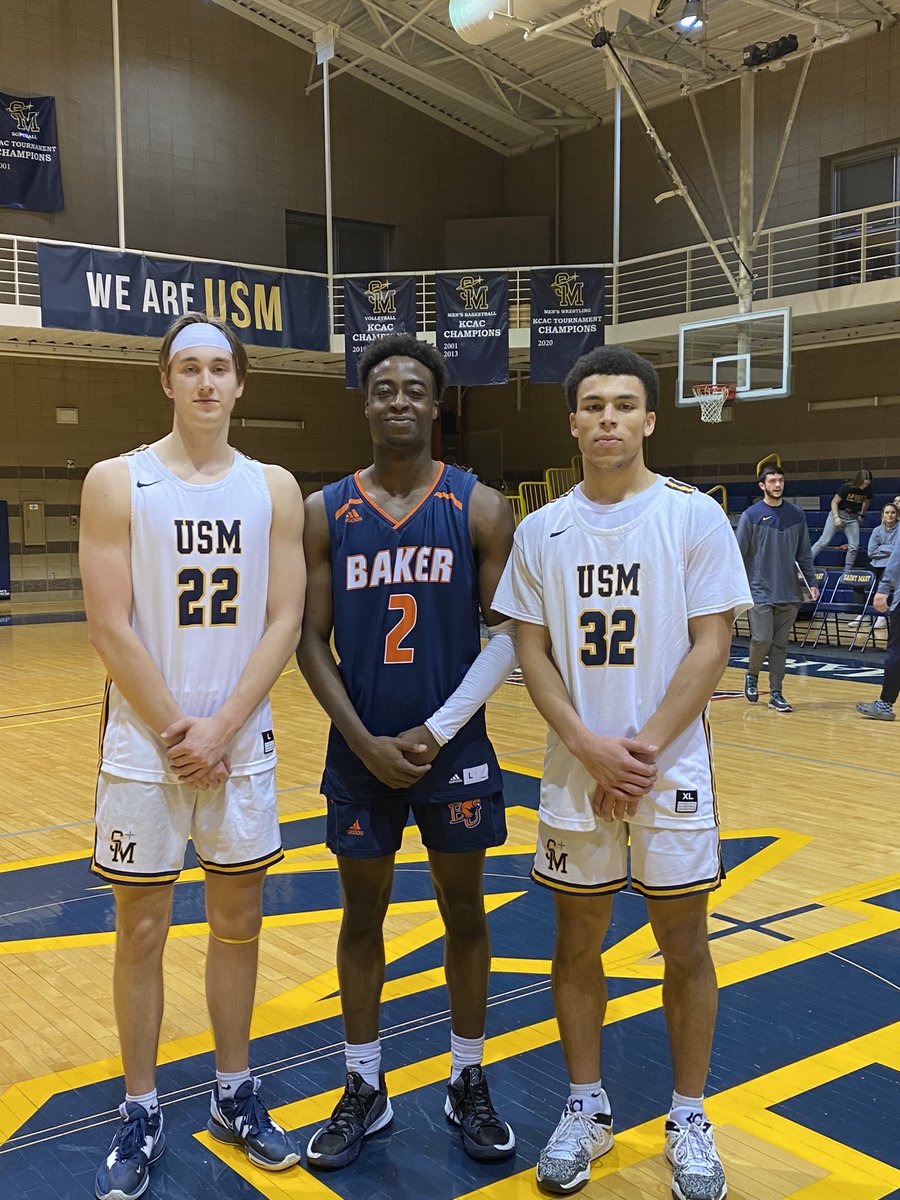 Former <a href="/OW_Owls_Hoops/">West Owls Basketball</a> matched up at <a href="/USM_basketball/">USM Hoops</a>.@jayson_luse <a href="/suwareh_terique/">Terique Suwareh</a> <a href="/tommyfaseru/">Tommy Faseru</a> <a href="/ballbata/">Brad Ball</a>