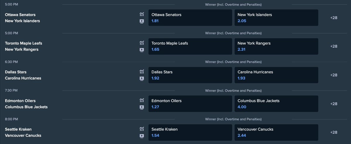 Stake's tweet photo. Which team in the #NHL will score the most goals today 🤔

Let us know in the comments below and ❤️ + RT and we'll pick one correct guess to win $200 in Stake credit 🤑

Level 2 verified Stake account req to claim prize ✅

You can also catch all NHL games Live &amp; Free on Stake 😎 https://t.co/Gcyet4ZUS0