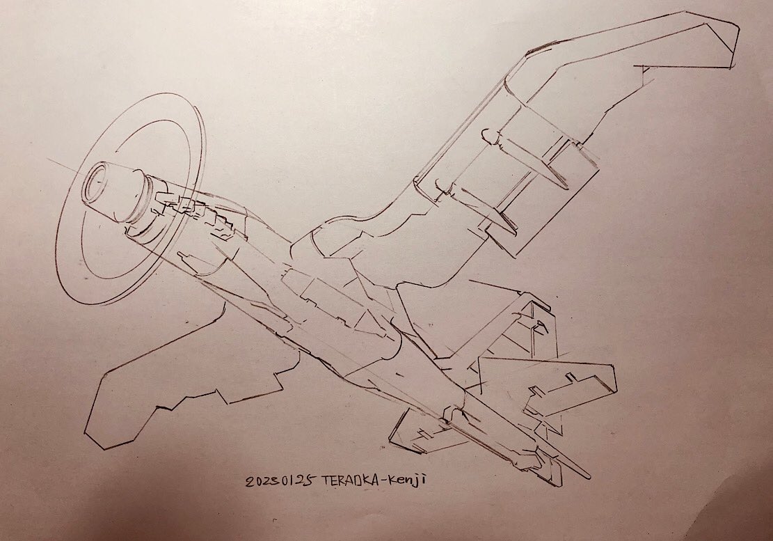 「レシプロピストンエンジン もっと軽く 」|寺岡賢司　TERAOKA Kenjiのイラスト
