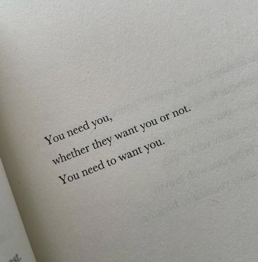 you need you