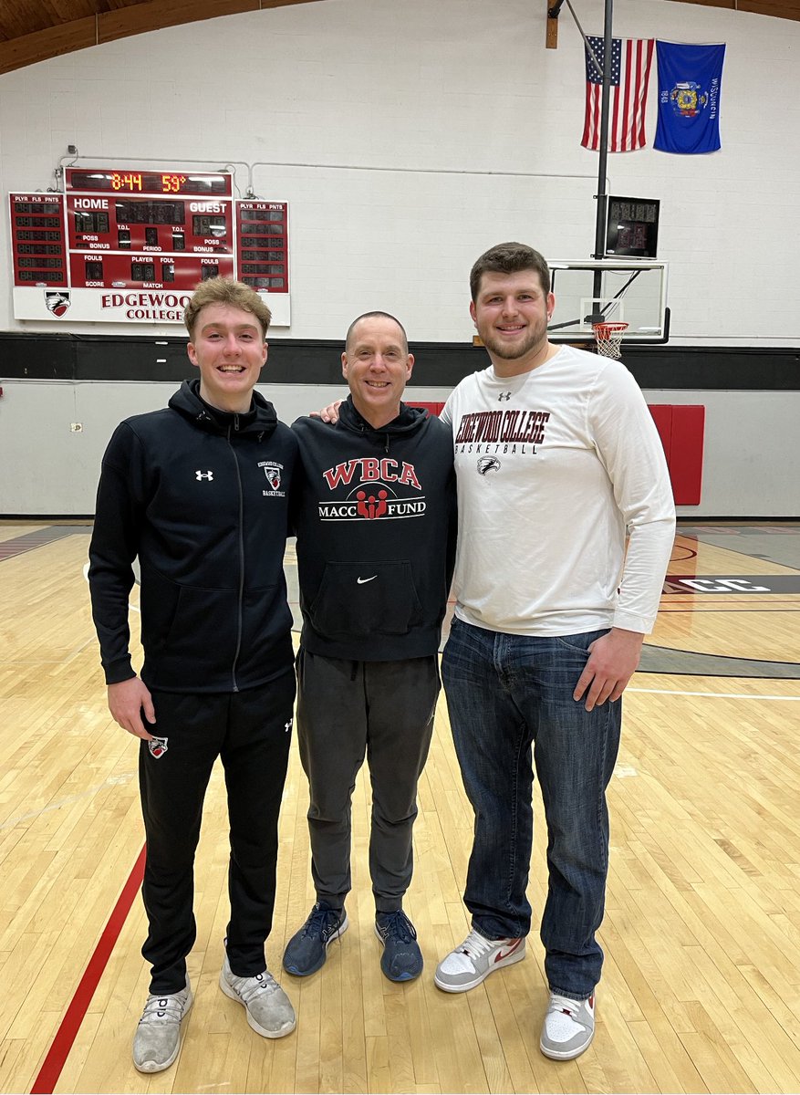 MG Boys Basketball (@mgbbboys) on Twitter photo Big games for former MG stars & current Edgewood College players <a href="/bigjake2533/">Jake Schreck</a> & <a href="/cadennelly2/">Caden Nelson</a> as they beat Illinois Tech tonight at the Edgedome. Loved seeing their energy & enthusiasm on the court. <a href="/mghssports/">Monona Grove Sports</a> #MTIXE @ECEagles_BBall Big games for former MG stars & current Edgewood College players <a href="/bigjake2533/">Jake Schreck</a> & <a href="/cadennelly2/">Caden Nelson</a> as they beat Illinois Tech tonight at the Edgedome. Loved seeing their energy & enthusiasm on the court. <a href="/mghssports/">Monona Grove Sports</a> #MTIXE @ECEagles_BBall