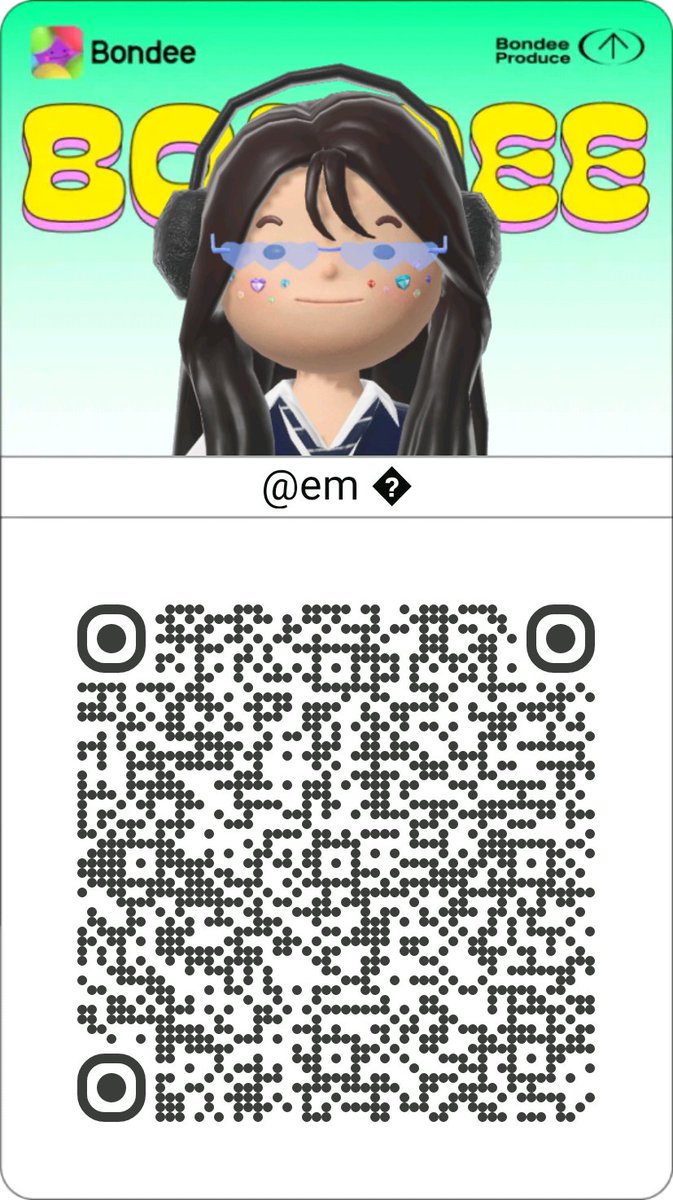 i'm super ia here now but add me on bondee 🫶 !!