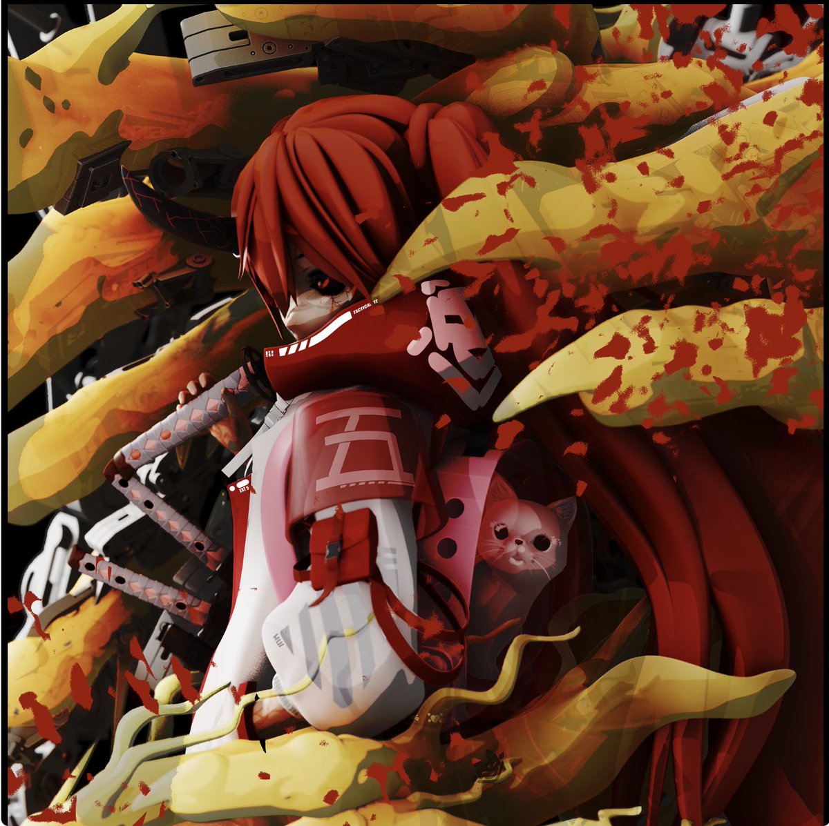 "Demon Hunter" by <a href="/Guitarana/">GG</a>.

This is the definition of a "hidden gem" with only a handful of collectors in ownership; not only is the character design well portrayed, but the dynamic nature of the masterpiece is something that is unique and refreshing to see--well done!🥂