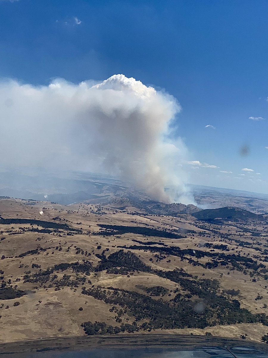 Watch&amp;Act: Bundarbo Rd Fire, Gobarralong. (Cootamundra - Gundagai LGA) Firefighters continue to work on a fire burning on the southern side of the Murrumbidgee River along Bundarbo Rd. 
Waterbombing aircraft including the Large Air Tankers being sent to assist crews. #NSWRFS