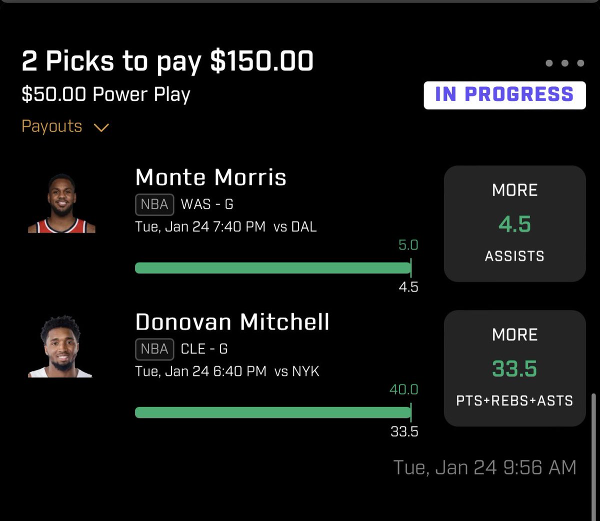 srtpicks's tweet photo. Cash it 💰 Should I go back to 2 picks ?? 🤔 https://t.co/lOq1fXmCgy