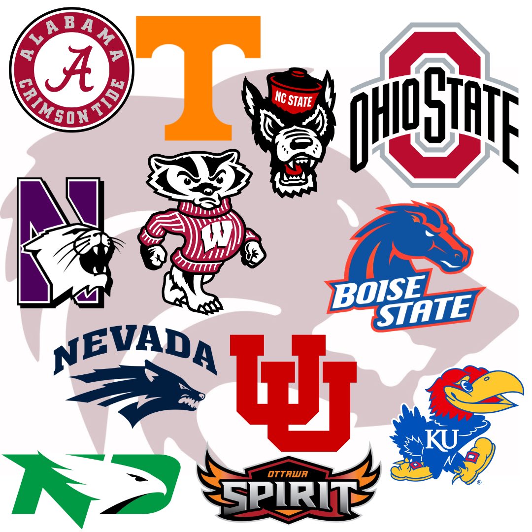 Busy week so far. Thank you for recruiting the Wolves! 
#BeElite #ChampionshipMindset