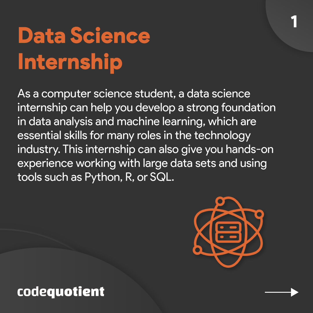 CodeQuotient's tweet image. Many students believe that in order to score a great job after graduation, they must only pursue internships related to their field of study. However, this isn't always the case.
#CodeQuotient #SuperCoder #SuperCodersProgram #Coding #JobReady