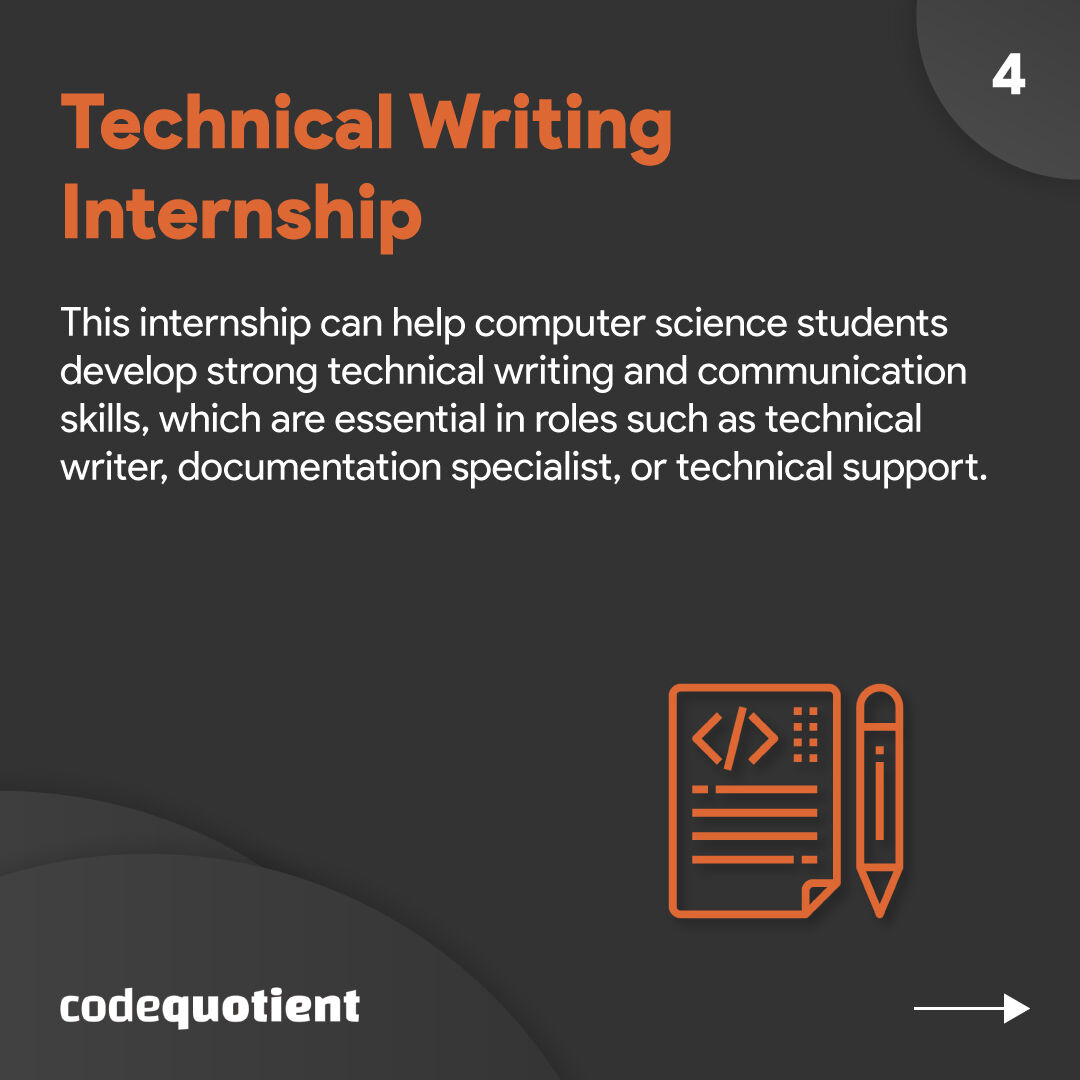 CodeQuotient's tweet image. Many students believe that in order to score a great job after graduation, they must only pursue internships related to their field of study. However, this isn't always the case.
#CodeQuotient #SuperCoder #SuperCodersProgram #Coding #JobReady