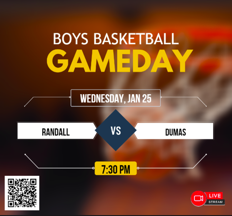🚨 Varsity Boys Basketball
🏀 Randall
🆚 Dumas
⏰ 7:30pm
📺 Live Streaming ballertv.insidethegames.live/hsb.php
<a href="/RandallRaiderHS/">RandallRaiderHS</a> <a href="/RandallRaiderBB/">Randall Basketball</a> <a href="/RHS_Scoreboard/">Randall Scoreboard</a> <a href="/DISD_Athletics/">Dumas ISD Athletics</a> <a href="/Demon_Hoops/">Dumas Demon Basketball</a> <a href="/dumashstx/">Dumas High School</a>