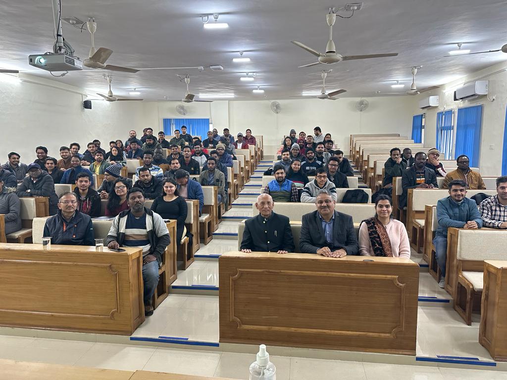 WRDM <a href="/iitroorkee/">IIT Roorkee</a> organized a special lecture entitled "Potential areas of Research in Water Resources". In the lecture Prof. V. P Singh highlighted the historical developments in water resources research, and discussed the future research challenges and opportunities.