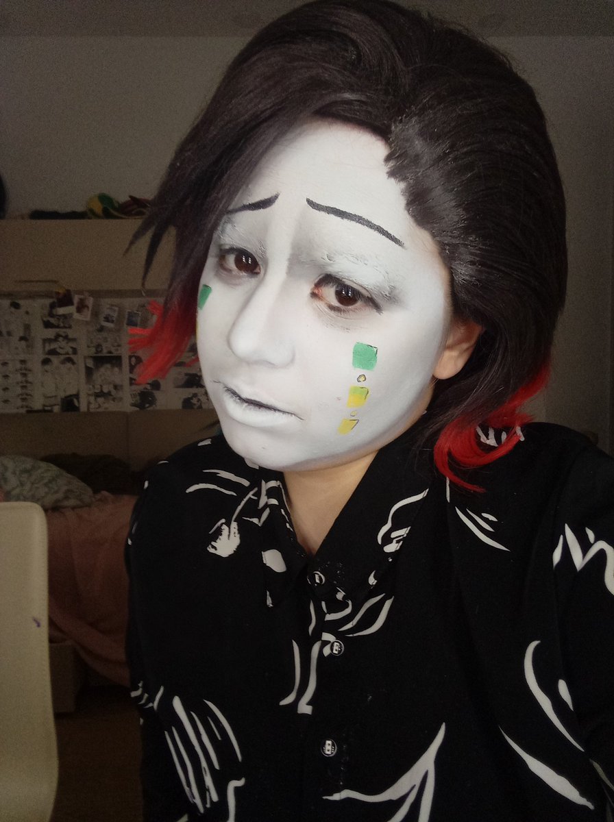 StuffySoul's tweet photo. Небольшой тест грима на Энму, мне очень нравится как получилось^^ https://t.co/WBeia0qPHu