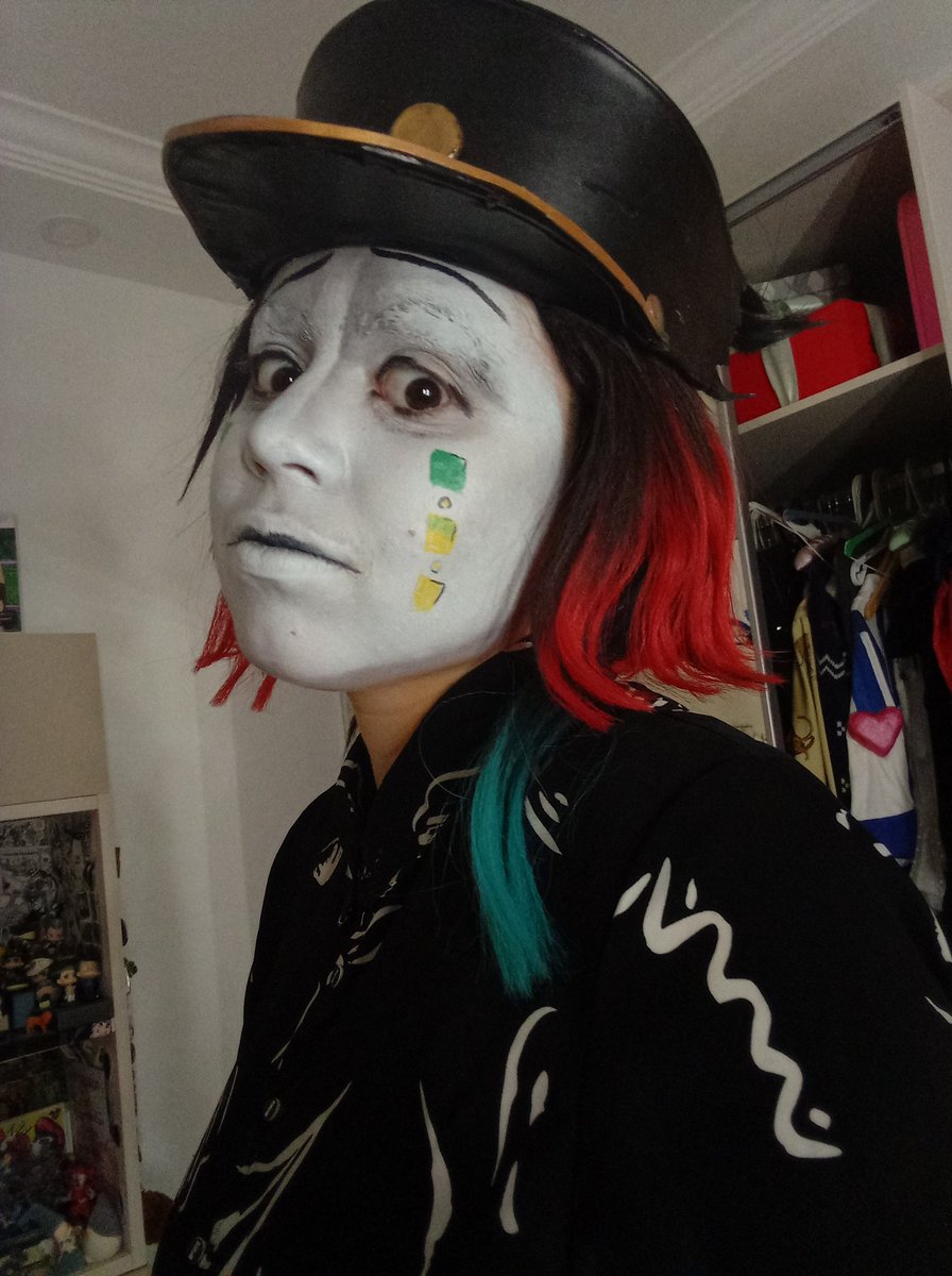 StuffySoul's tweet photo. Небольшой тест грима на Энму, мне очень нравится как получилось^^ https://t.co/WBeia0qPHu