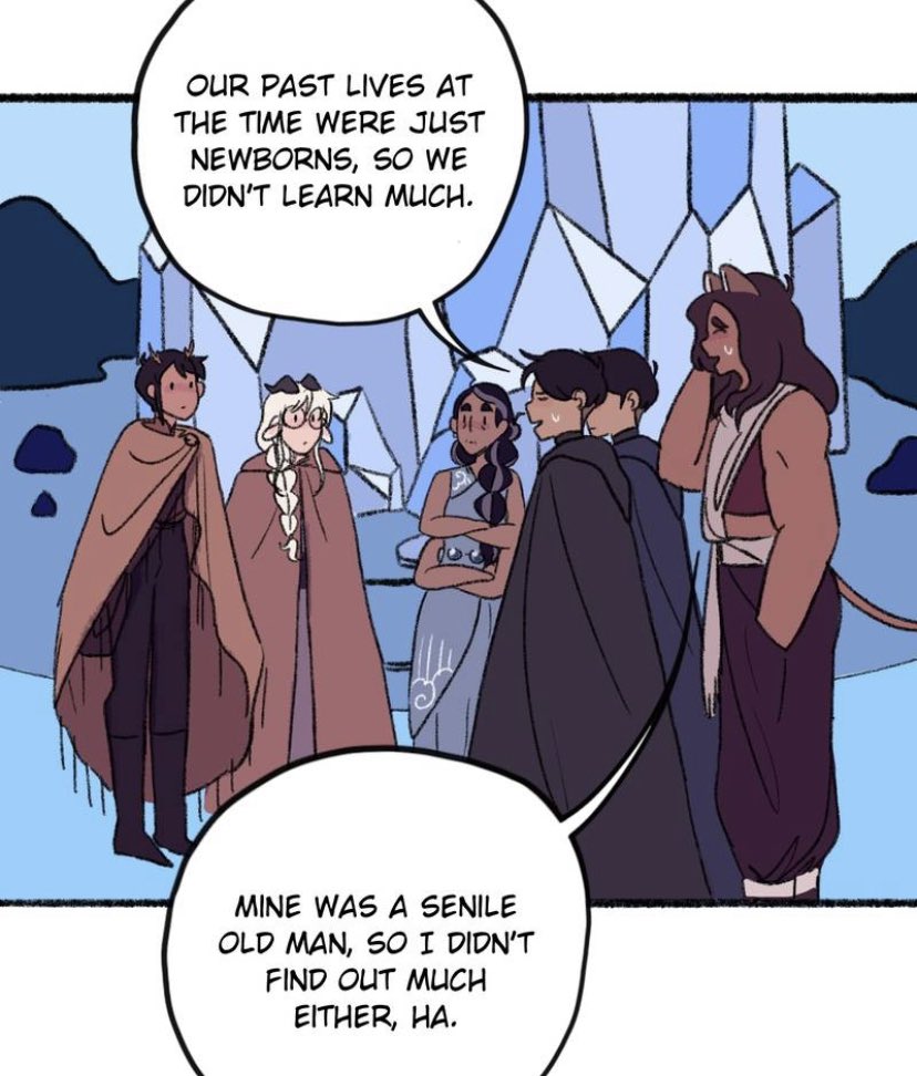Super true, these are two panels from the same episode. Elowen's legs look long af but I left them like that because a) gotta go fast and b) it makes me giggle https://t.co/ClihNHNMEK 