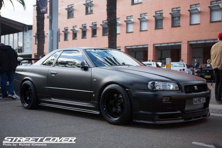 Matt black R34