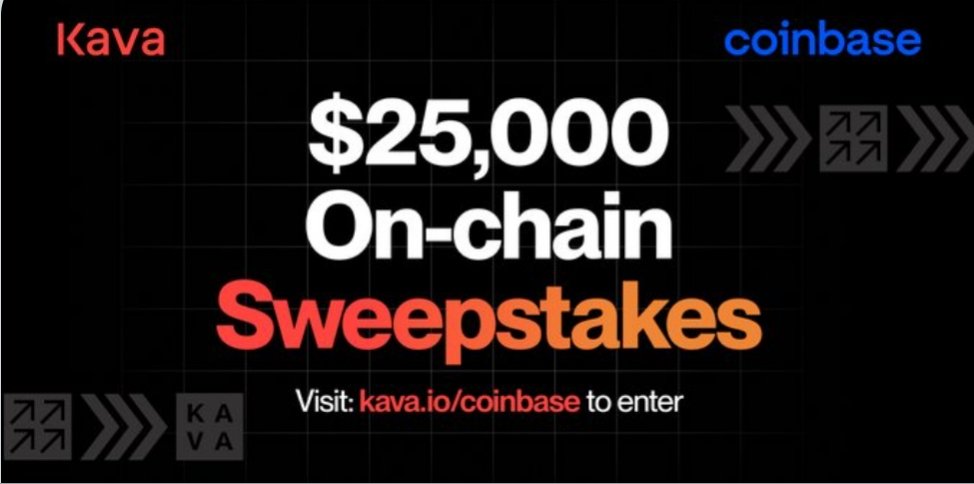 Freecryptoodrop's tweet photo. To celebrate the launch of the 
@coinbase
Learning Rewards, #KAVA is giving away $25,000! Join now for a chance to win 
Join:-https://t.co/31DEH96usX
#airdrop #airdropalert 
Follow @Freecryptoodrop https://t.co/6IVGT2WjZI