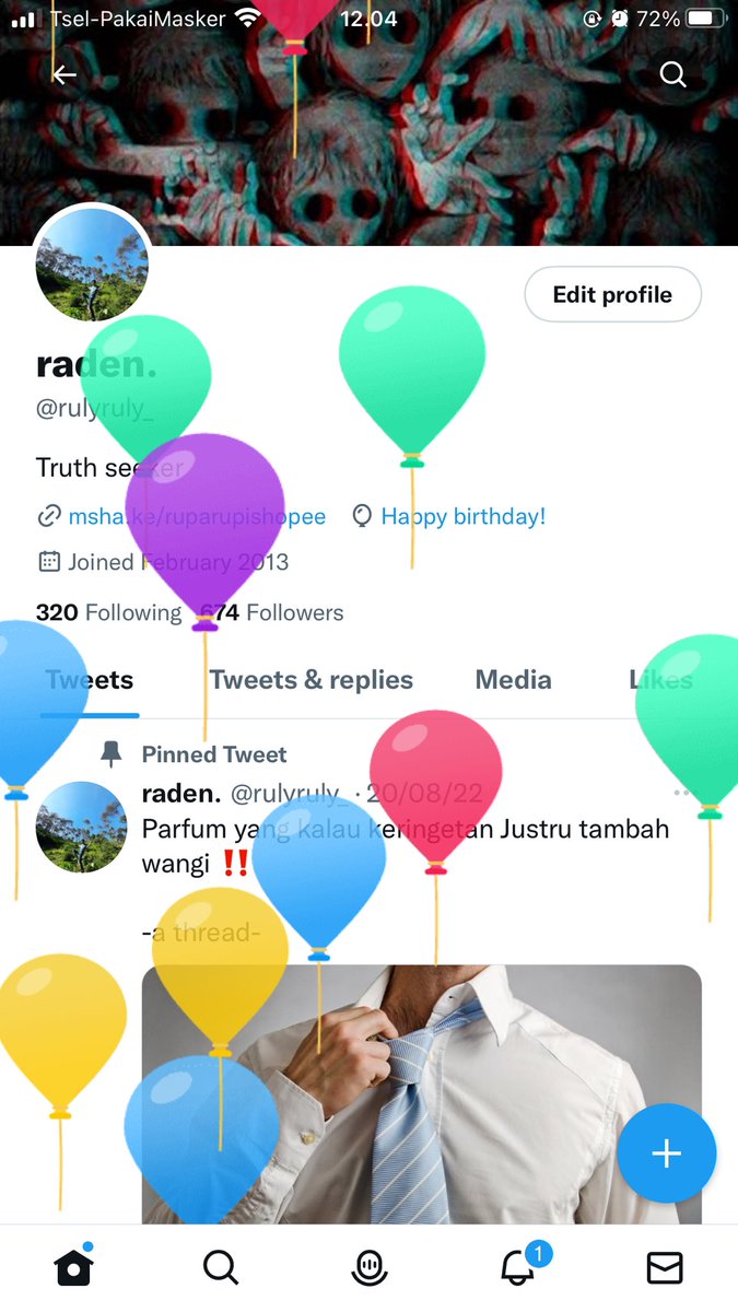 Ada tukang balon