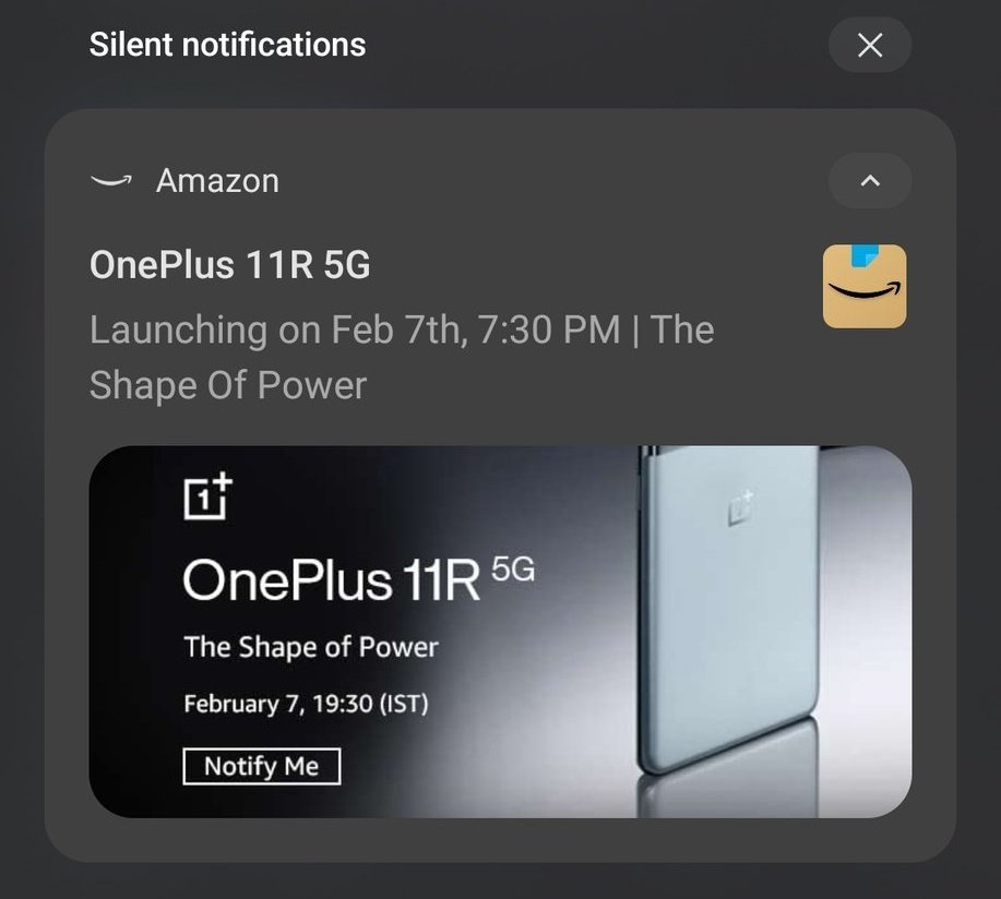 TechKard's tweet image. OnePlus 11R will Also launch on 7th Feb.

Along with
OnePlus 11 5G
OnePlus Buds Pro 2
OnePlus TV 65 Q2 Pro
OnePlus Keyboard

Pic:@SavageAryan007
#OnePlus11 #OnePlusTV
#ImaginationandIntelligence 
#OnePlusTVQ2Pro #OnePlus11R
#OnePlusBudsPro2 #NordKayboardProTouch
