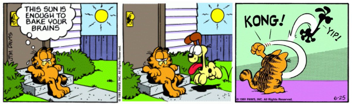 yeetodie's tweet photo. #garfield #odie #comic https://t.co/AUPCfDvul8