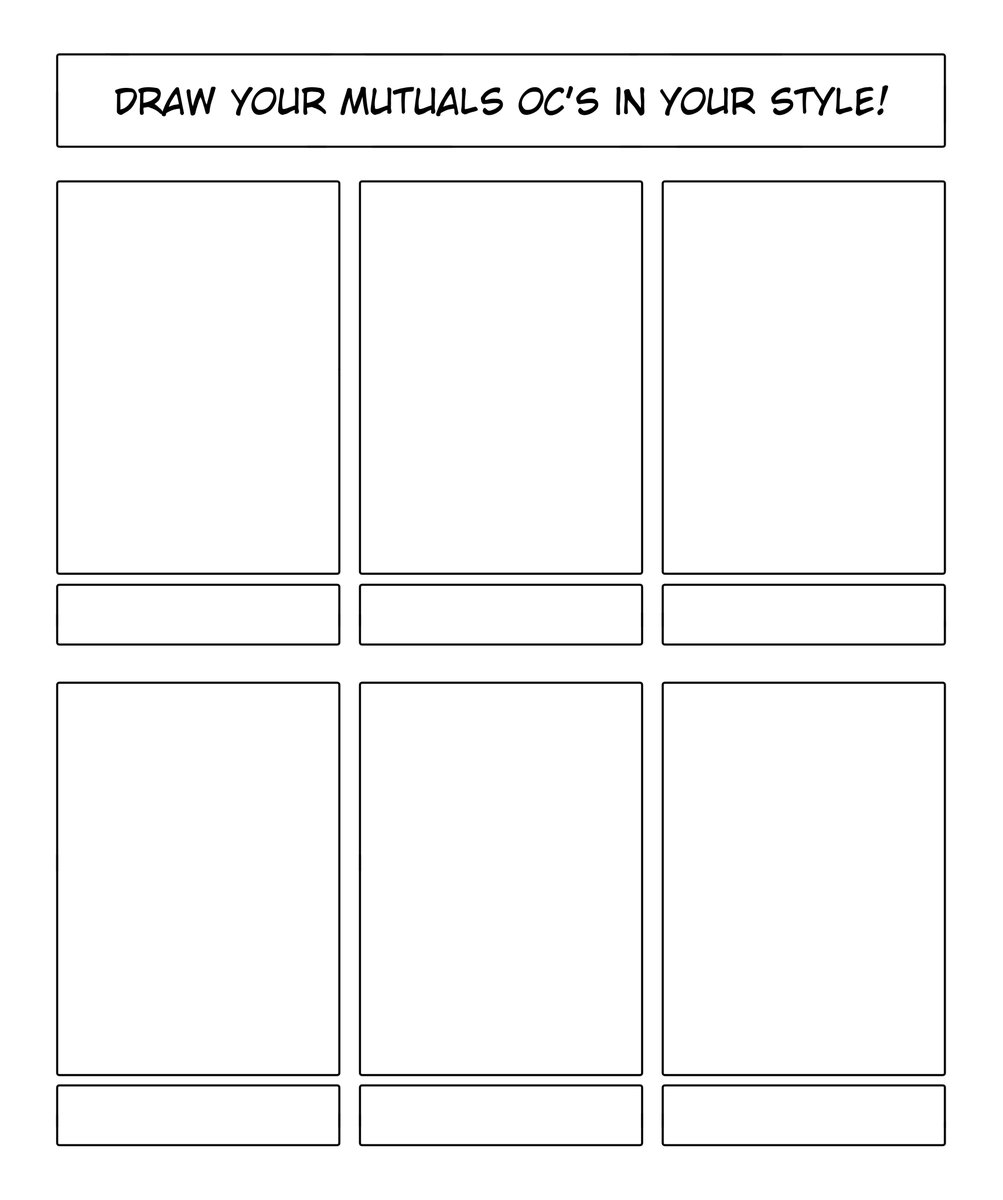 So many mutuals start doing this, I'd like to return the favor 