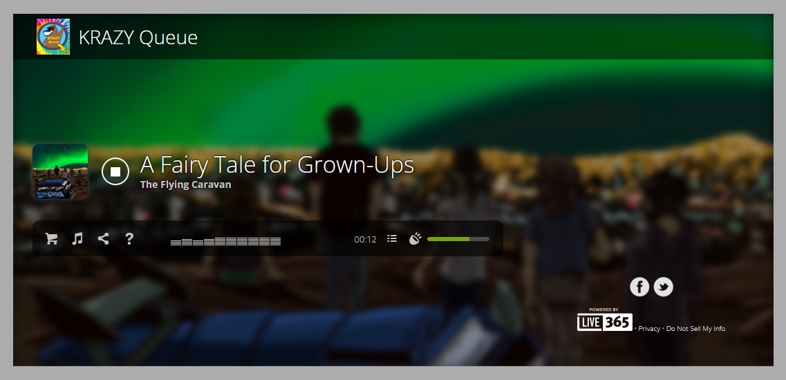 Playing right now on the KRAZY Queue - 
yes... the whole thing!!!