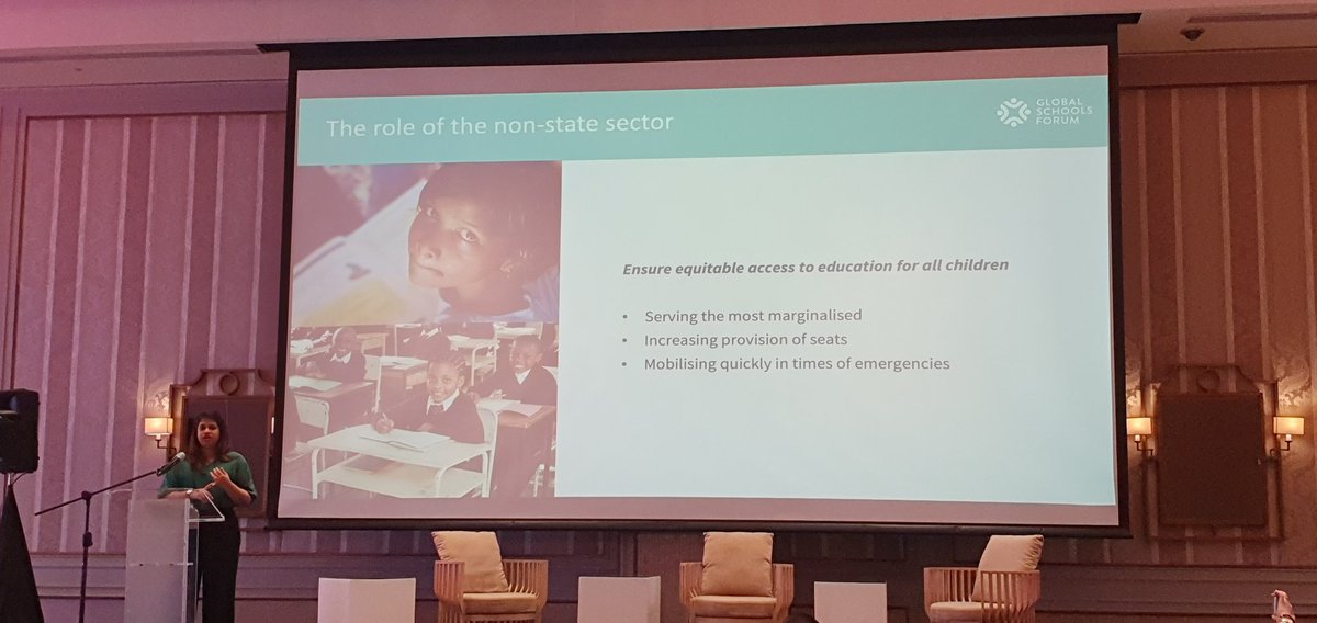 PHINMAofficial's tweet photo. Rajagopalan: Non state actors can help by ensuring equitable accrss to education for all children, building and scaling partnerships with govt, and initiating innovation. https://t.co/k9v5mxpprJ