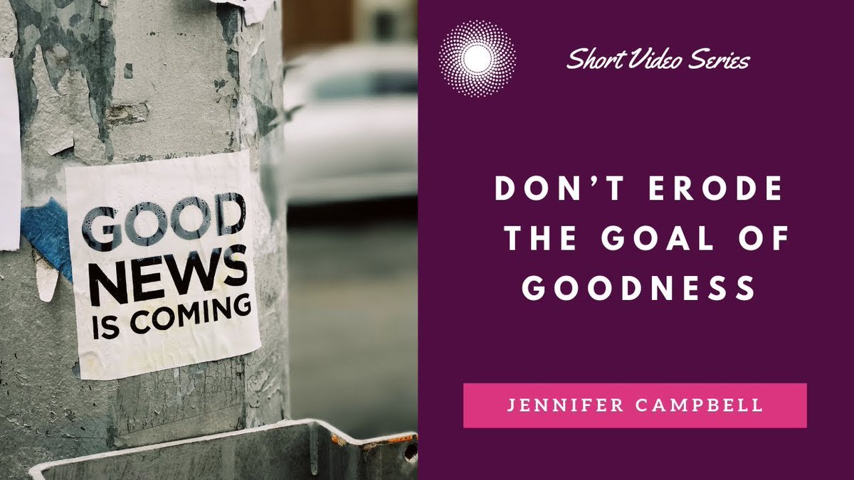MsJWC's tweet photo. In today's System Wisdom video, we will cover the last video, no. 15, In which we will discuss about: How to NOT Erode the Goal of Goodness

https://t.co/IKPXwtzgS4

#systemicleadership #complexity #systemwisdom #leadership #transformation #emotionalintelligence #jennifercampbell https://t.co/3Jzy4oULlF