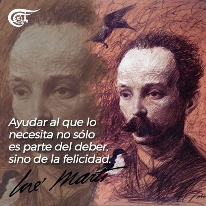 Cada cubano lleva en su esencia las doctrinas del Maestro a 170 años de su natalicio, rindamos merecido homenaje a nuestro Martí
#CrucesVaPorMas