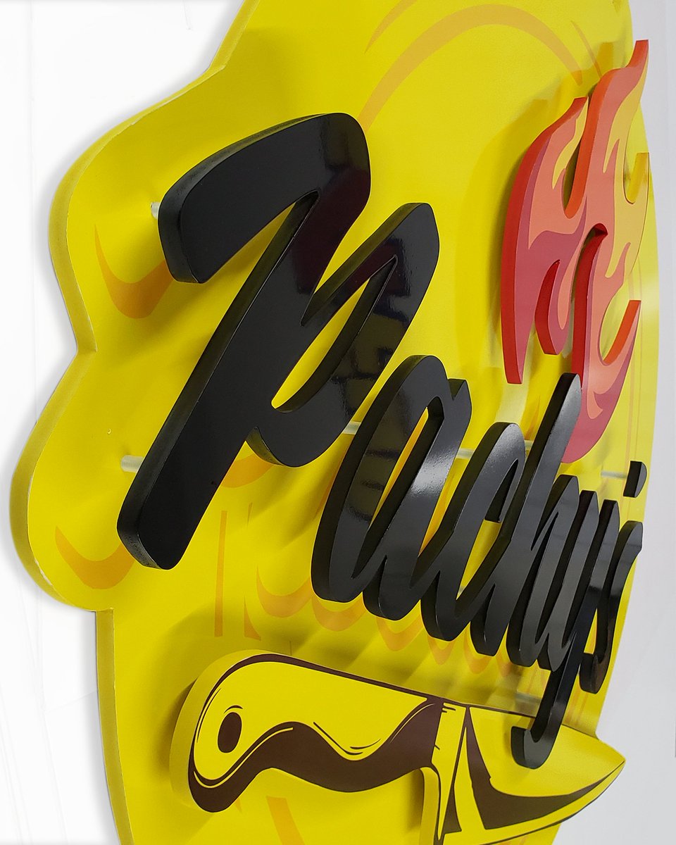 Vsualmente's tweet image. Fabricación logo en pvc 1/2" para   Pachy's FoodTruck ¡Muchas gracias por la oportunidad y te deseamos el mayor de los éxitos!

#rotulacion #pvcsigns #3dsigns  #shoplocal  #puertorico🇵🇷 
#foodtruck  #foodtruckpark #streetfood
#vsualmentepr #branding  #tumarca