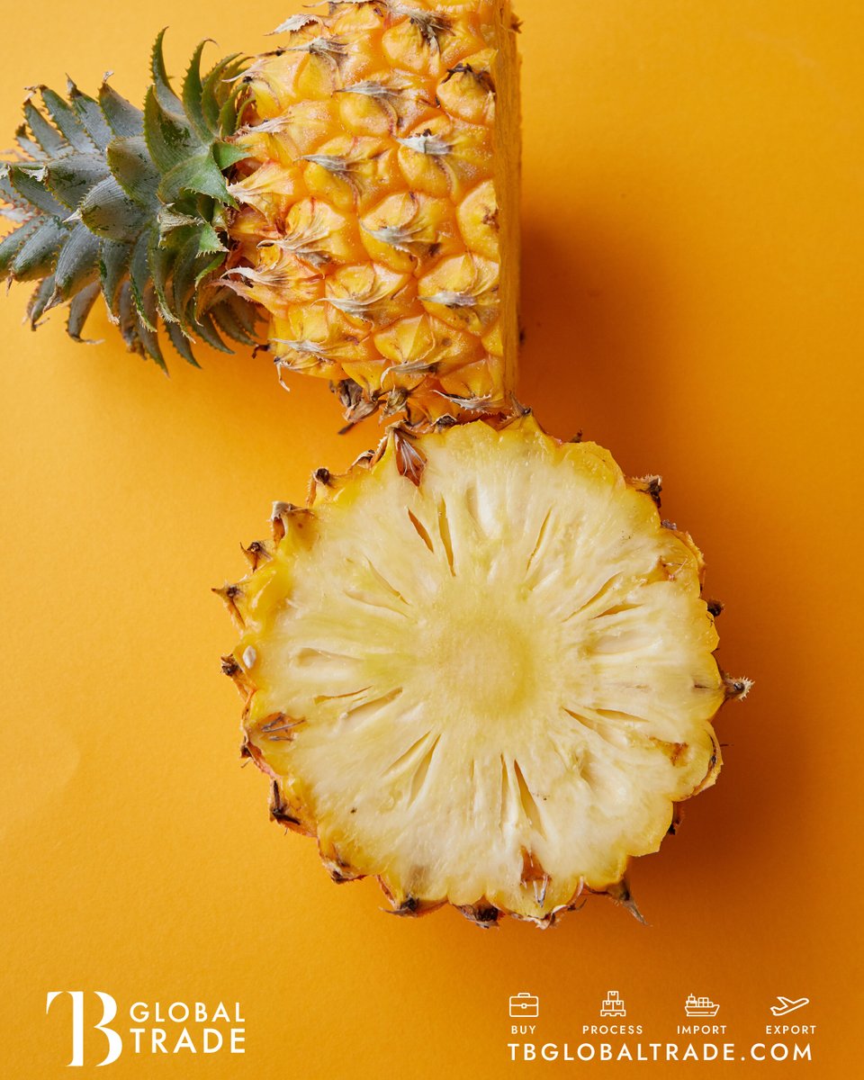 Eating pineapples is a #healthyhabit, and we are happy to share the love. ♥️🍍  #tbglobal #healthyhabits