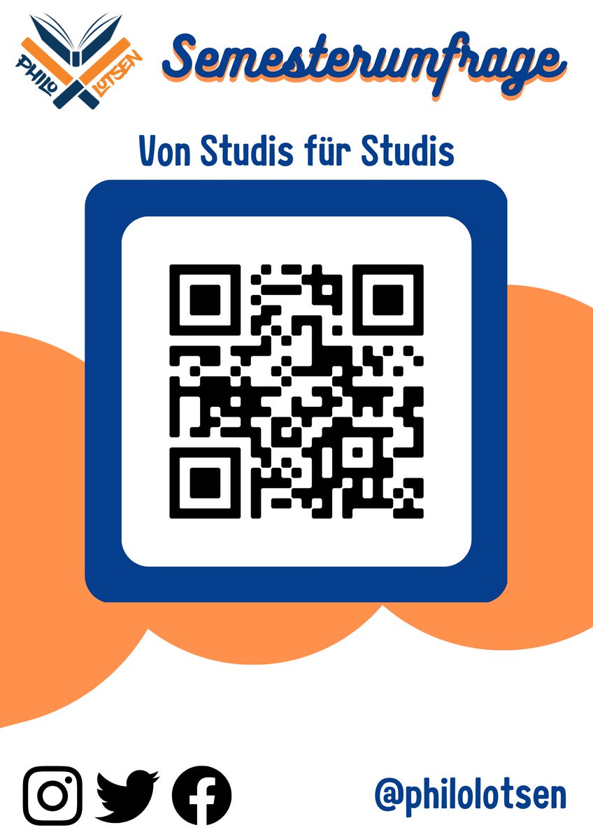 Haben Sie schon an unserer Umfrage zum Wintersemester teilgenommen? Nein, dann geht es hier entlang: t1p.de/lehrendenumfra… Geben Sie gerne auch Ihren Studierenden im nächsten Seminar 5 Minuten Zeit an der Umfrage teilzunehmen: t1p.de/studiumfrage23