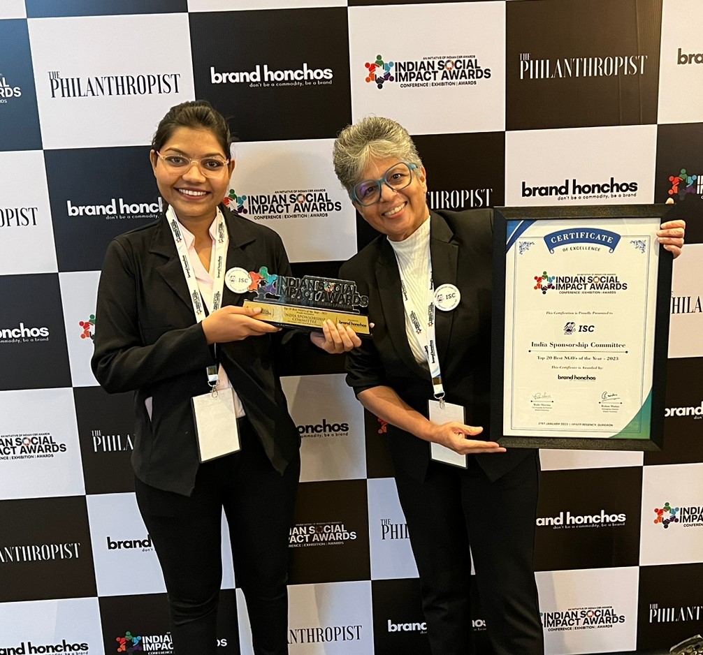 _IamISC_'s tweet image. 56 years and counting!  ISC was awarded as one of the Top 20 Best NGO&apos;s of the Year 2023 at the Indian Social Impact Awards by Brand Honchos. @medhaoka 
@hdfcsec @HexawareGlobal @ExideCare @HDFC_Bank @ManosUnidasONGD @FParrainages @Yardi @UnstoppableYUVA