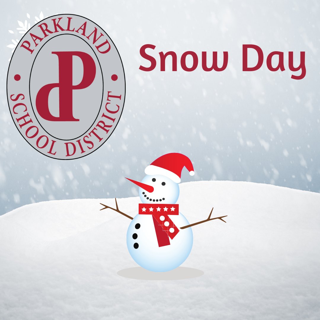 Today will be a non-instructional SNOW DAY! Schools will be closed; there will be no Transportation running. The first 3 three snow days  are “traditional” snow days, meaning students have no responsibilities today. Today marks our 3rd Day.  Offices are remote.