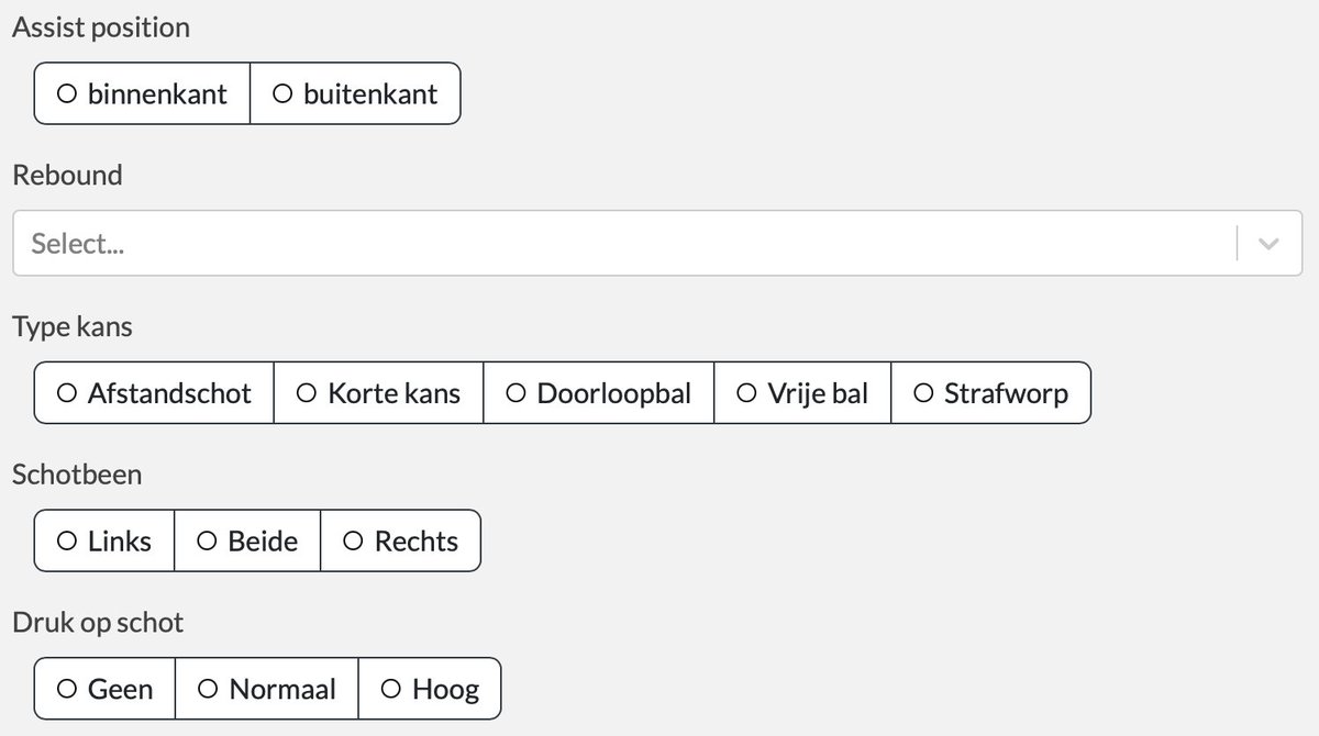 teamtvsport's tweet photo. We've just added some new fields to the korfball "shot" modal. Now you can record the assist position (inside or outside) and the rebounder (any player from either team). 

What do you think of these new features? 

#teamtv #videoanalysis #sports #performance #korfball https://t.co/AXNwCrsStp
