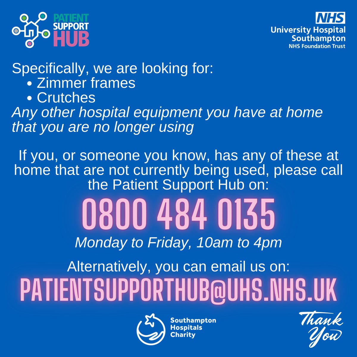 UHS Patient and Family Support Hub tweet media