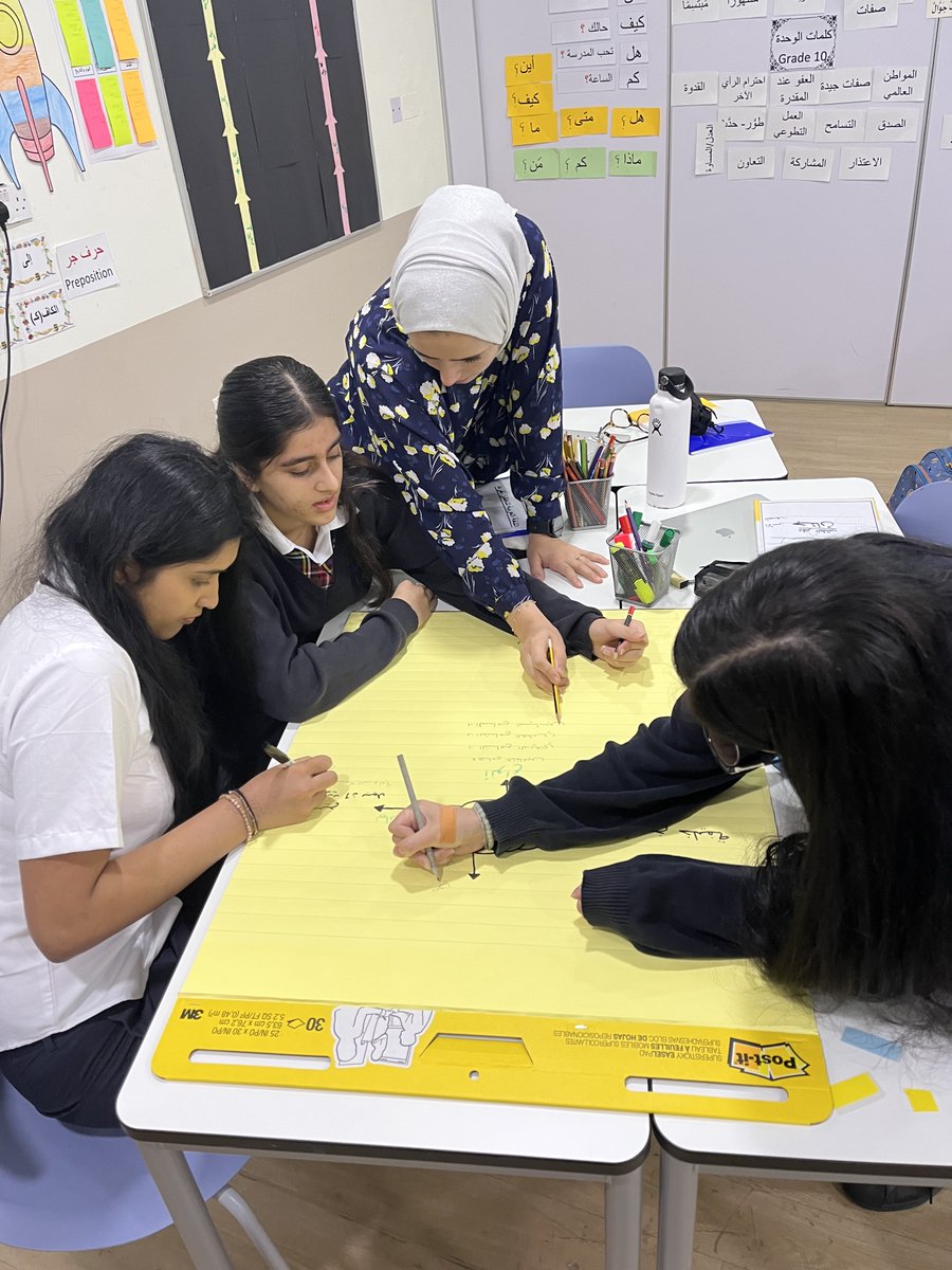 AIS_Arabic's tweet photo. Grade 10 students working hard designing posters about tolerance as it is the year of tolerance in UAE.

#AISArabicForNonArabs #AISGrade10 #AISSrSecondary https://t.co/o4psCmLbru