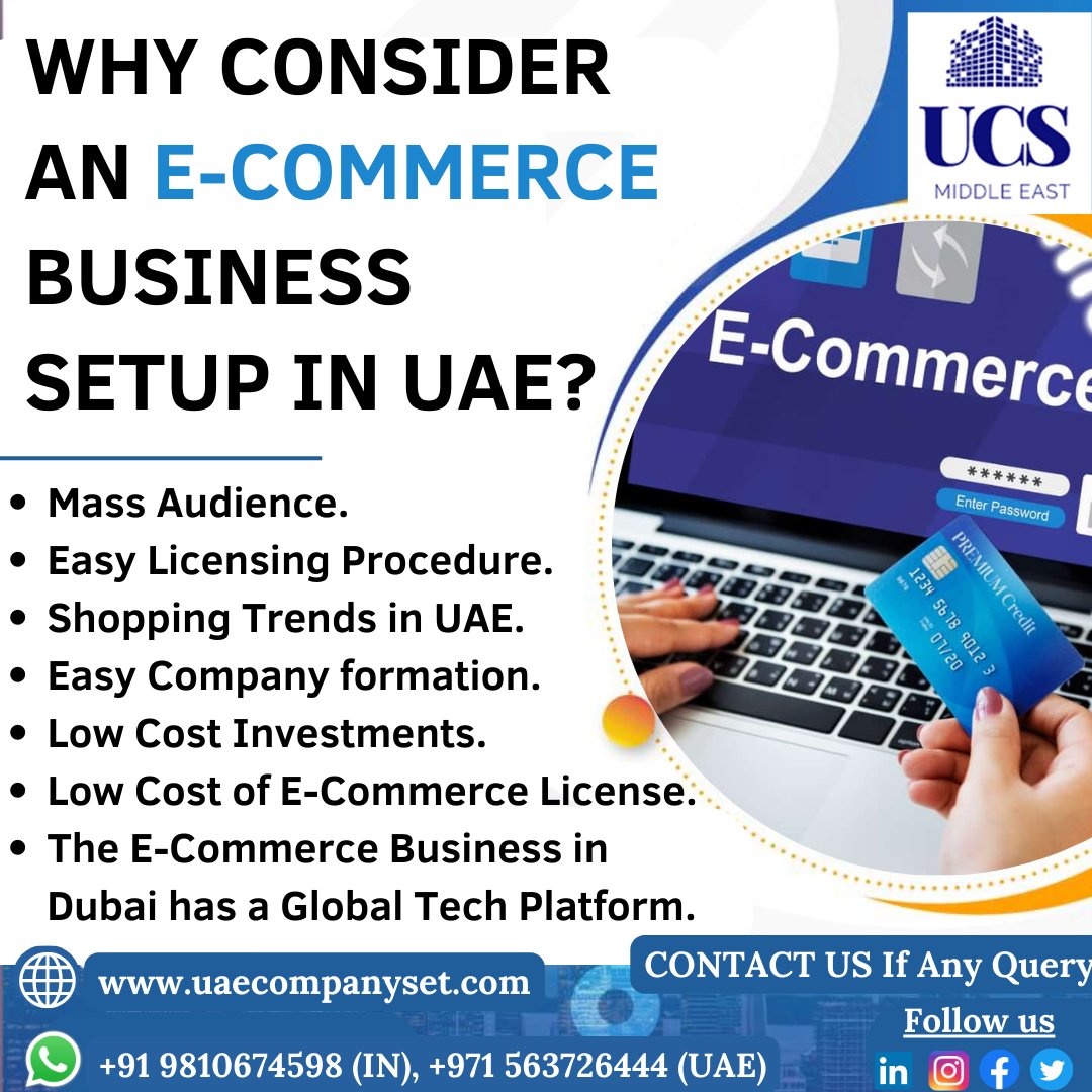 Why Consider an E-Commerce Business Setup in UAE?
.
bit.ly/2OgeyPa
.
#ecommercebusiness #License #investments #businessinuae #businessinuaefreezone #freezone #sellyourproducts #emirates #uae #dubai #visa #mydubai #dubailife #dubaistyle #dubaicity