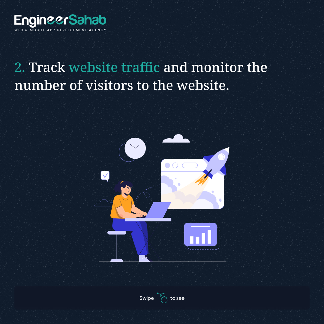 engineersahab_'s tweet photo. Use web analytics to track and analyze website data, identify areas for improvement, optimize user experience, content, and marketing strategies, and make data-driven decisions to increase project success.

Find us at- https://t.co/puBJKC3NxT

#webdevelopment #website #webdesign https://t.co/A70la0EoEr