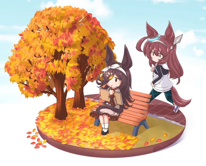 デフォルメはいいぞー#ウマ娘#デフォルメ絵を流してデフォルメ民を増やそう 
