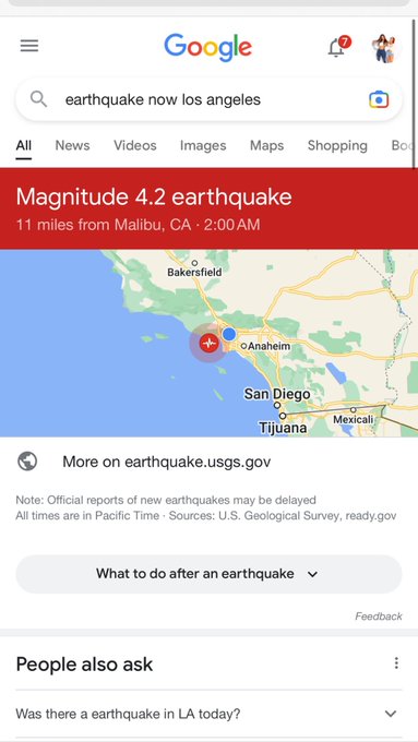 Earthquake shook the house so hard everyone woke up https://t.co/yQNbySsCQA