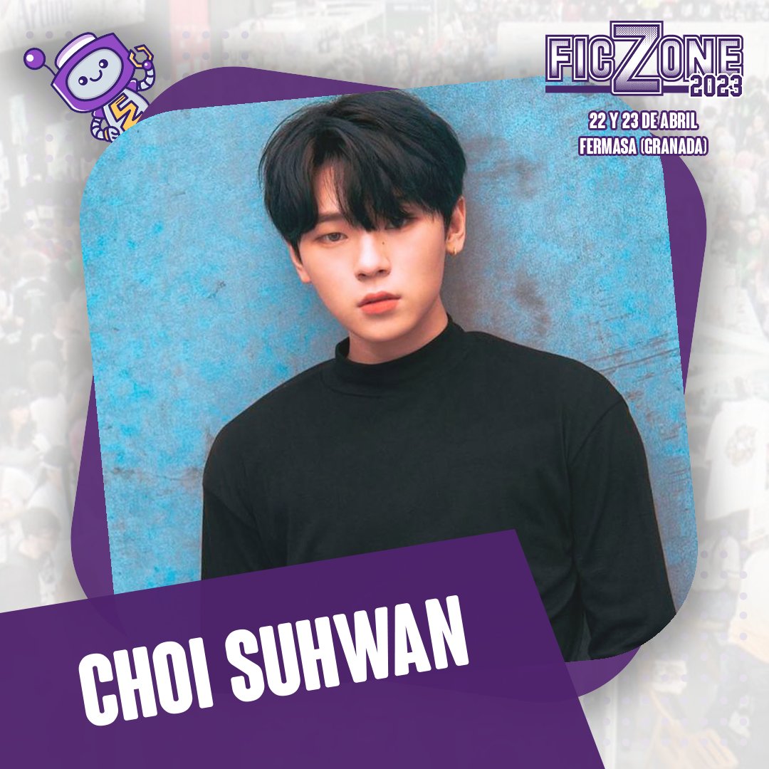 FicZone's tweet photo. El artista kpop Suhwan Choi nos acompañará en Ficzone 2023 , con la colaboración de @Koukyou_Zen. Vendrá a conoceros y a dar un concierto muy especial. De hecho, si queréis bailar con él en su concierto, ¡podéis conseguirlo! Pronto os diremos cómo 😉 

https://t.co/nk6flYV4WQ https://t.co/s2y9G1AAGm