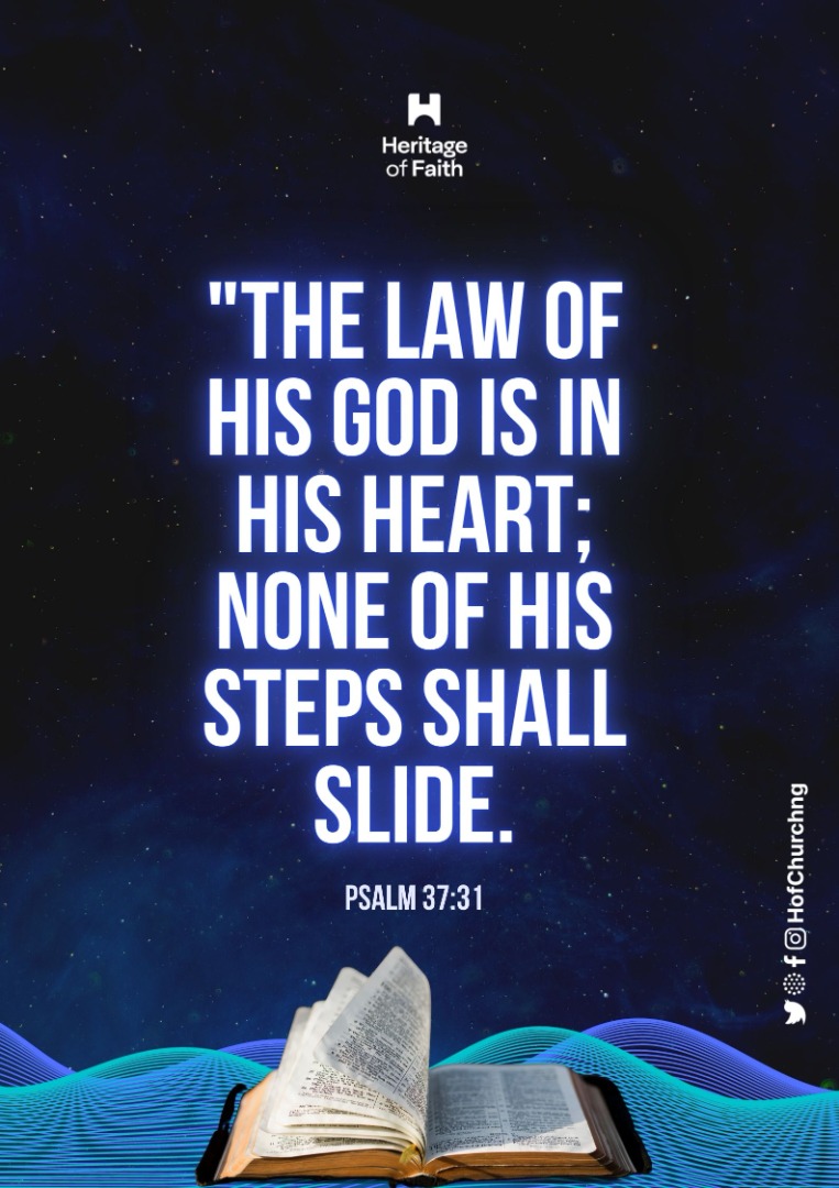HoFChurchNG's tweet photo. Personalize this:
"The Law of the Lord is in my heart
None of my steps slide"
#HoFConfessions #HoFProfession #HoFDeclaration #HoFMeditation #StrongerBelievers #HoFChurchNG https://t.co/E1U5MrVjJa