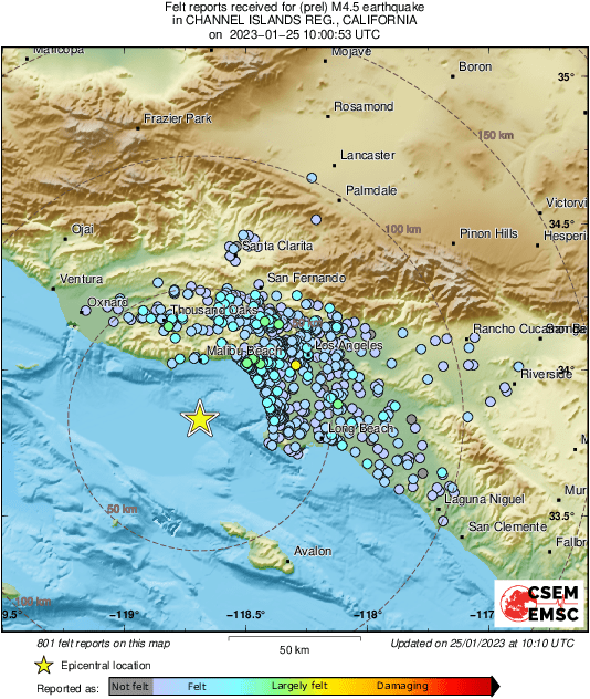 LastQuake's tweet photo. @KTLA 👉SantaMonica (local time 02:00:53). Did you feel the earthquake? Share your experience via:
🌐https://t.co/OqhIrZ91ZX

Your observations are essential to understanding the earthquake’s effects.🙏 https://t.co/q0XGqJLPm9
