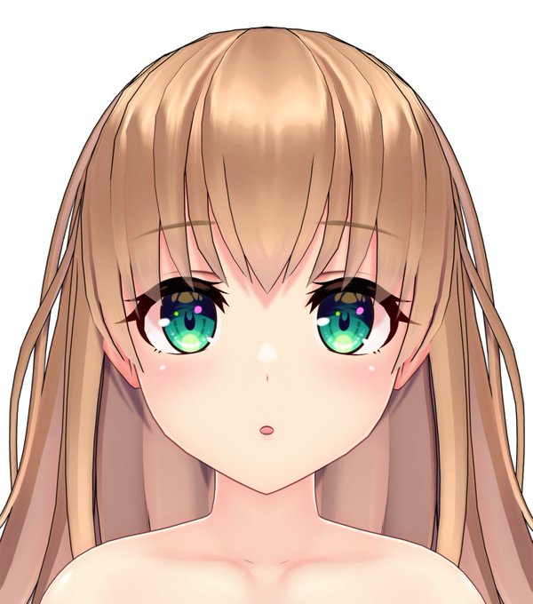 試しに作りかけのフェイスを置いてみたのでよければ 