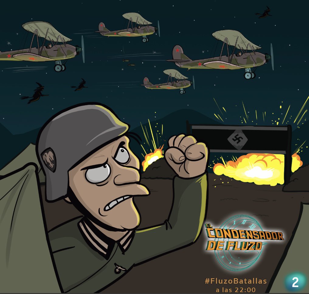 ¿Por qué estaban los nazis hasta los “mismísimos” de estos aviones durante a la ll Guerra Mundial? 🧙‍♀️ 🌜 💥 Te lo contamos este Jueves en #ElCondensadorDeFluzo 22:00h en <a href="/la2_tve/">La 2</a> ¡Fuego a discreción! #fluzobatallas ✌🏼